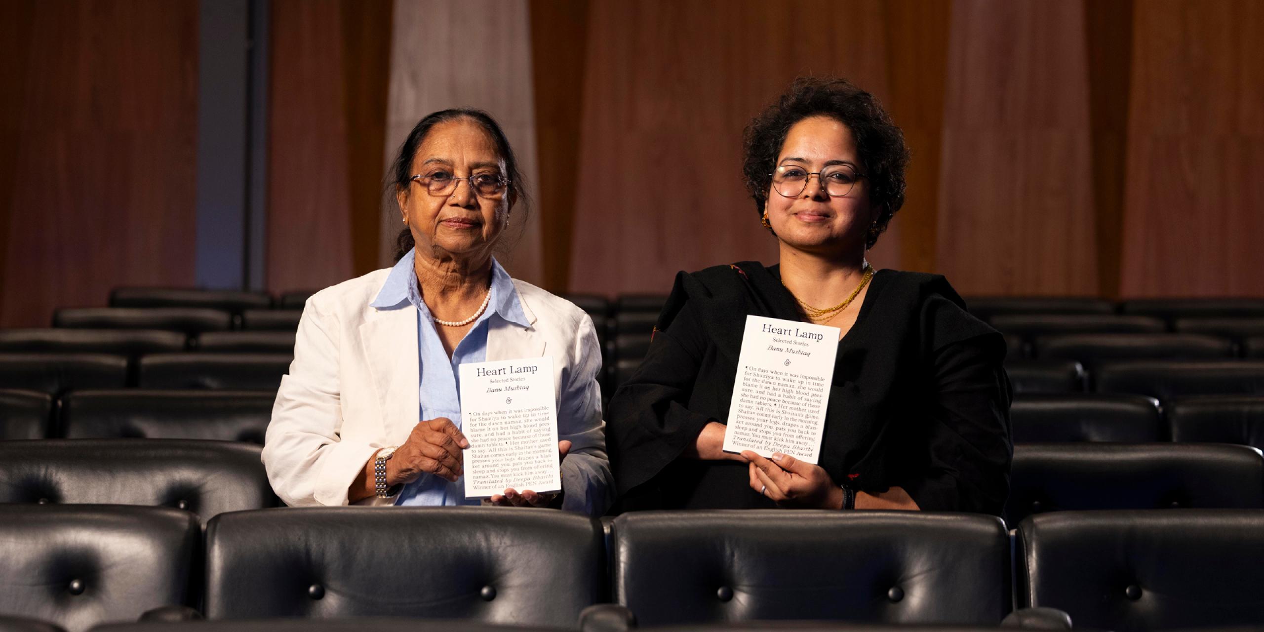 Banu Mushtaq and Deepa Bhasthi at the Southbank Centre International Booker Prize 2025 shortlist readings