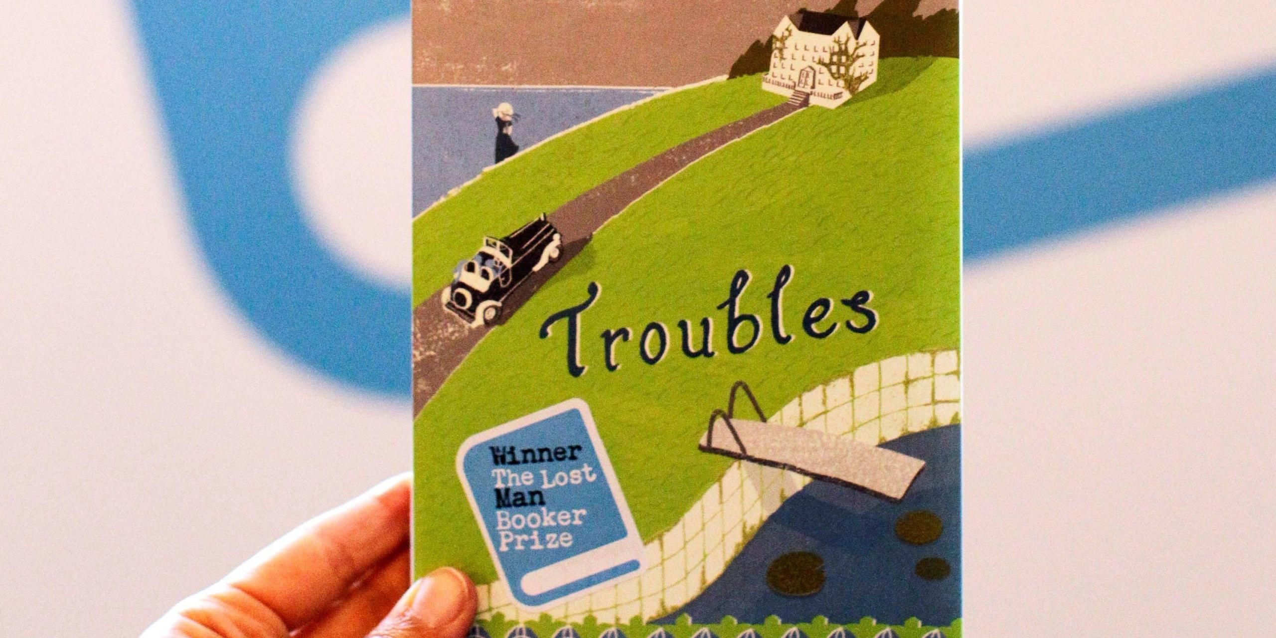 Troubles by JG Farrell, winner of the Lost Man Booker Prize