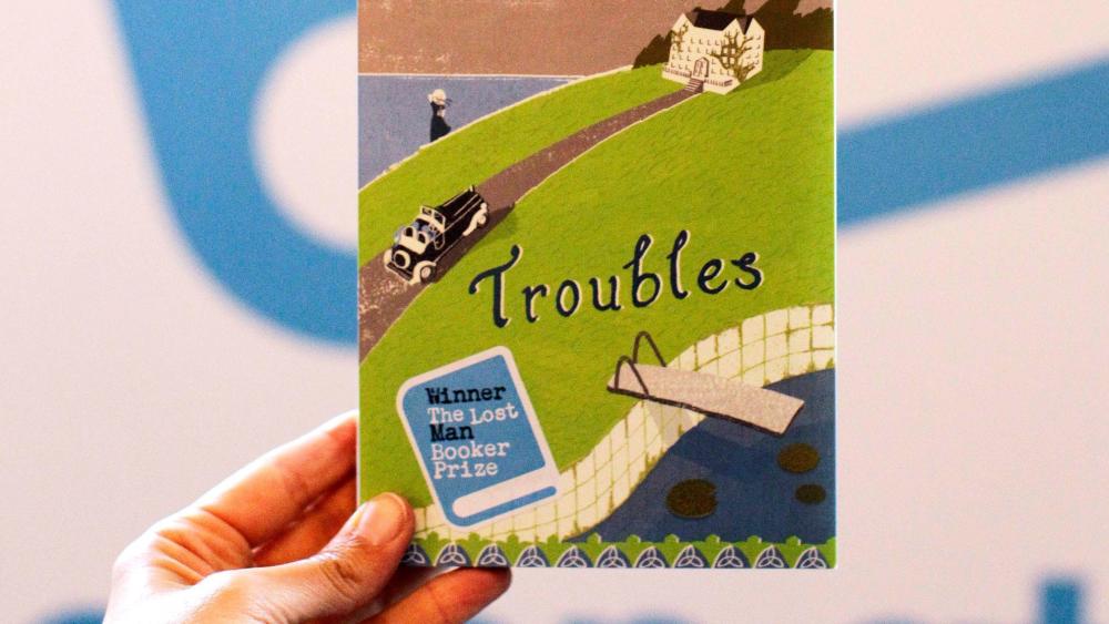 Troubles by JG Farrell, winner of the Lost Man Booker Prize